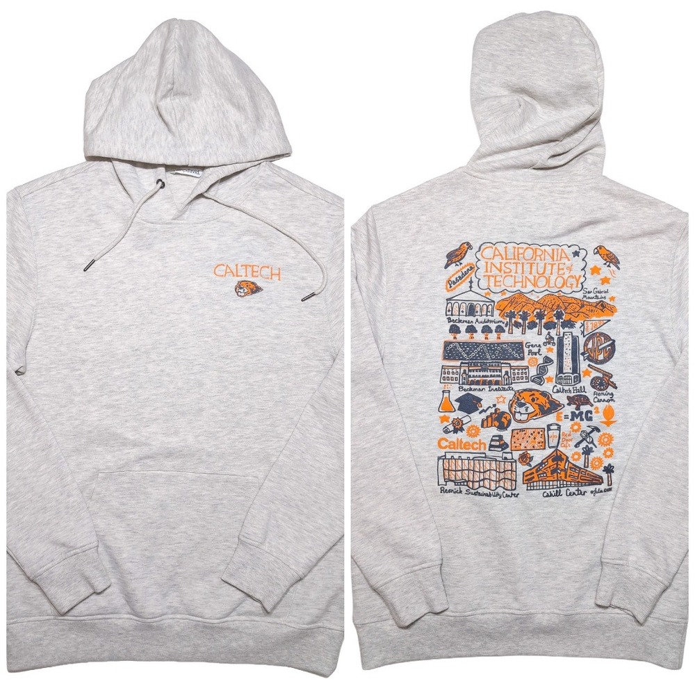 CAMP DAVID Caltech Hoodie Mens Medium California Institute of Technology
